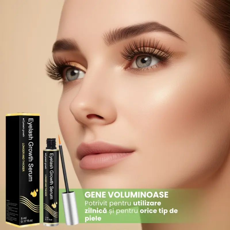 2 x Ser Gene si Sprancene cu Efect Mascara Neagra