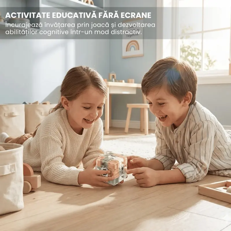 Cub Labirint 3D Cu Bila