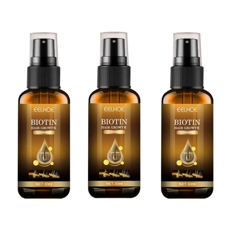 Set 3 buc Ser Spray pentru Cresterea Parului 330ml EELHOE
