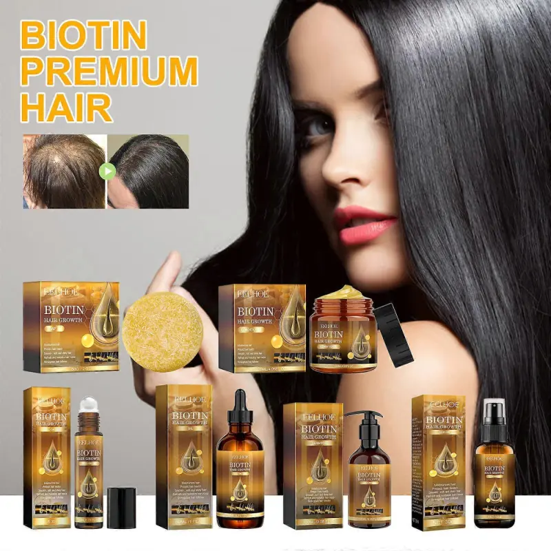 Serum de crestere a parului Biotin