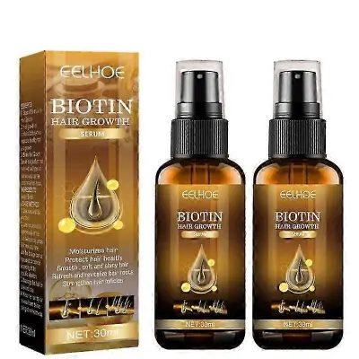 Set 2 spray-uri pentru par cu biotina