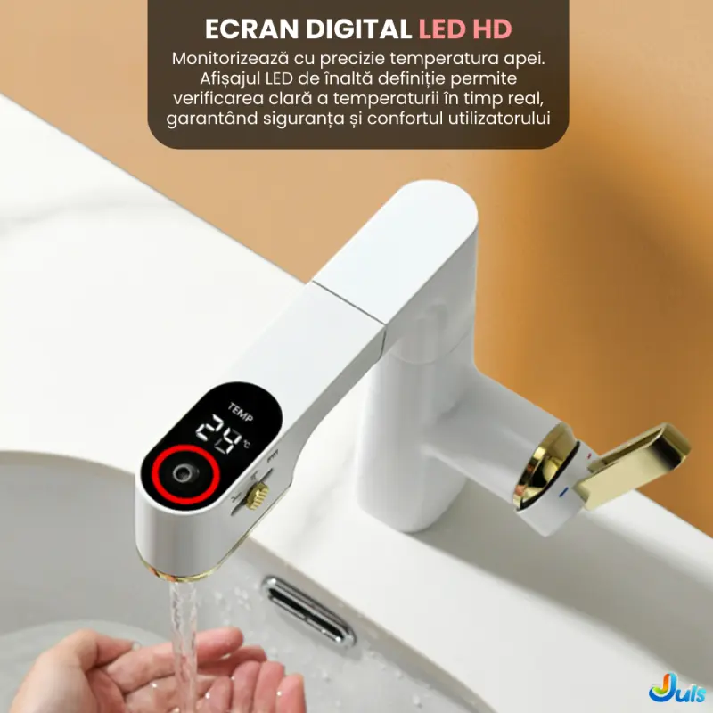 Robinet Multifunctional cu Display LED HD