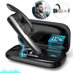 Casca Bluetooth Wireless Business PRO, Bluetooth 5.4, Sunet HD, Eliminare Zgomot, Autonomie 52h, Microfon Dual ENC, Convorbiri Clare, Control Tactil, Incarcare Rapida, USB-C, Raza 20m