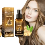 12 bucati Ser Biotina pentru Par, Tratament Crestere Rapida, Intarire Fir, Opreste Caderea Parului, Reparare Varfuri, Scalp Sanatos, Hidrateaza Par Fragil, Fara Reziduuri Grase, Ser Anticadere Natural, Par Des, Lucios